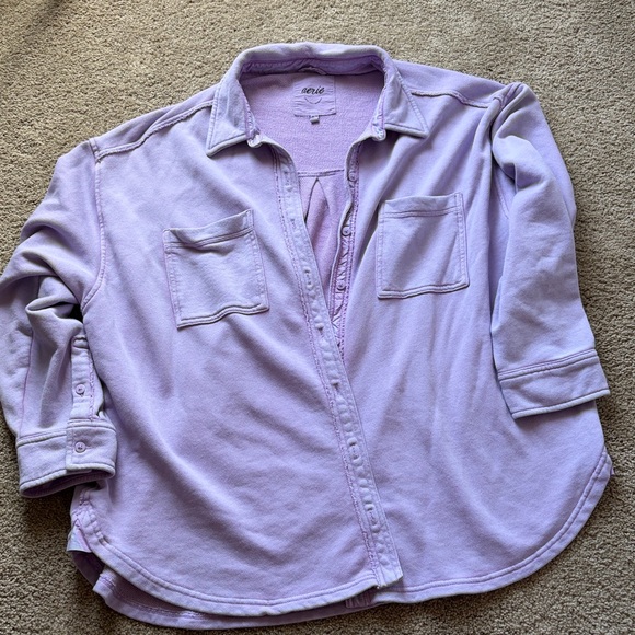 Aerie Lumberjane Fleece Shirt - Picture 4 of 6